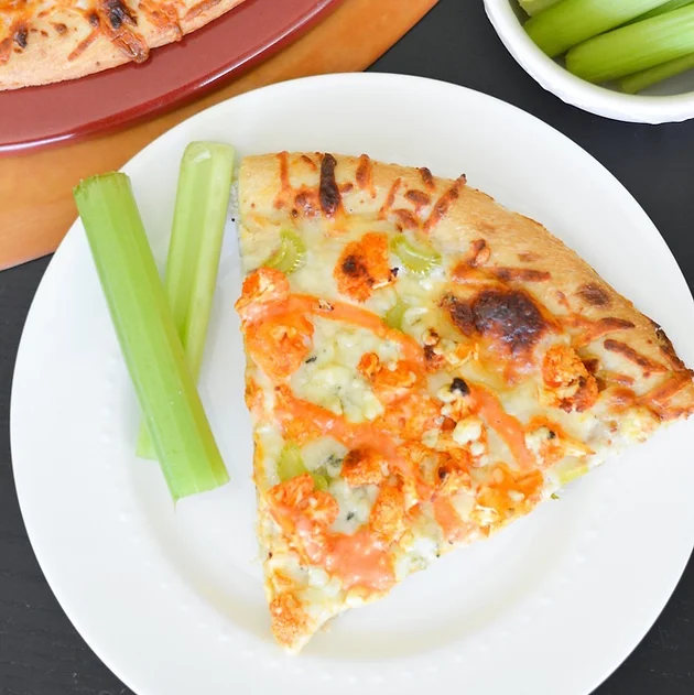 Buffalo Cauliflower Pizza