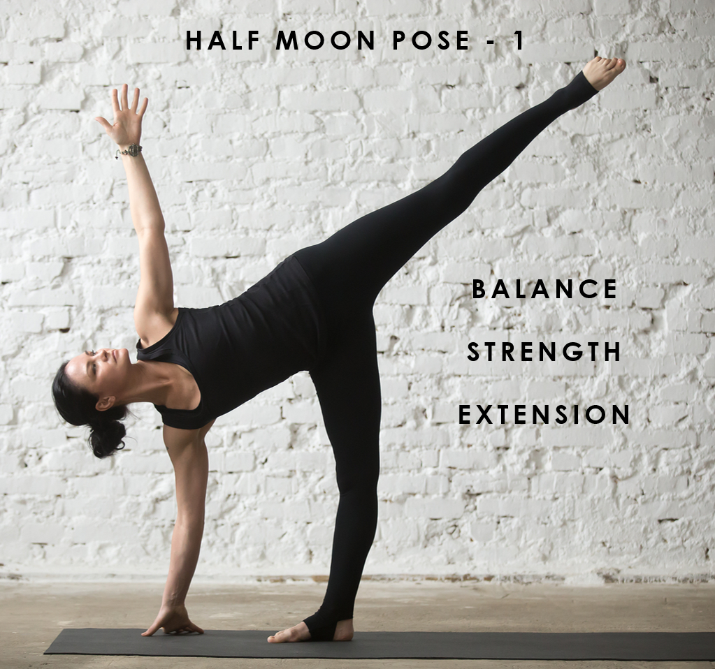 Half Moon Pose Meaning Half Moon Pose Meaning