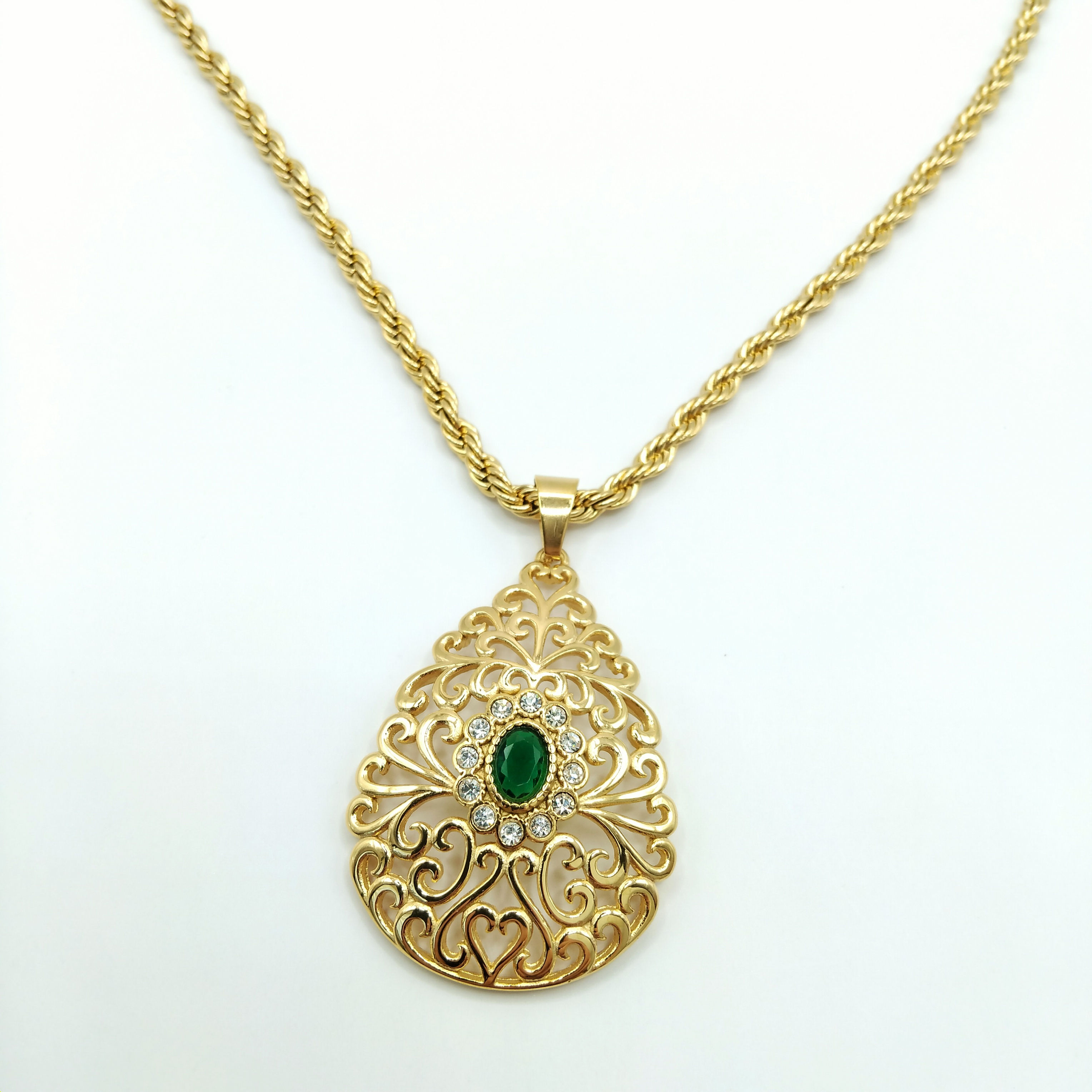 Collier Beldi Vert 