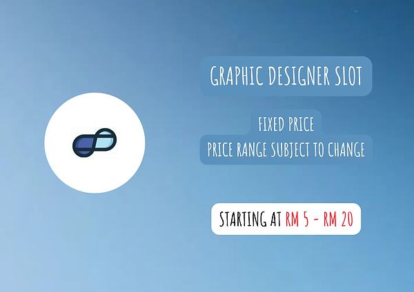 Graphic Designer Slot (Fixed Price)