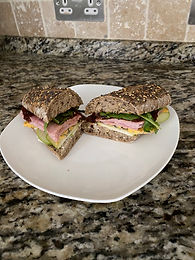 Ploughman's Baguette