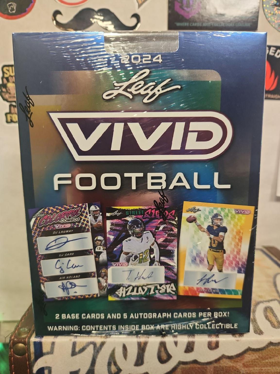 2024 Leaf Vivid Football Serial Number Break