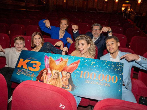 Al meer dan 100.000 bezoekers voor nieuwe filmK3 en Het Lied van de Zeemeermin
