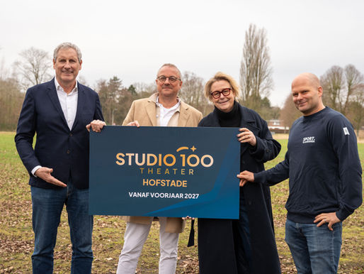 Studio 100 hoopt nieuw tijdelijk theater te bouwen in Hofstade