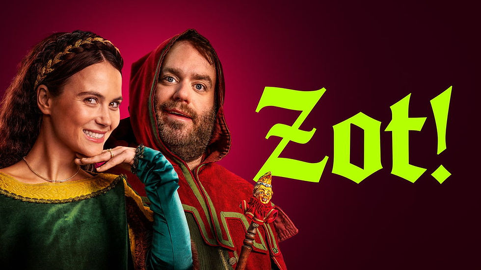 Charlotte Timmers en Jens Dendoncker spelen hoofdrol in komische middeleeuwse fictiereeks ZOT!