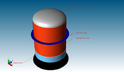 Vessel with Vacuum Ring