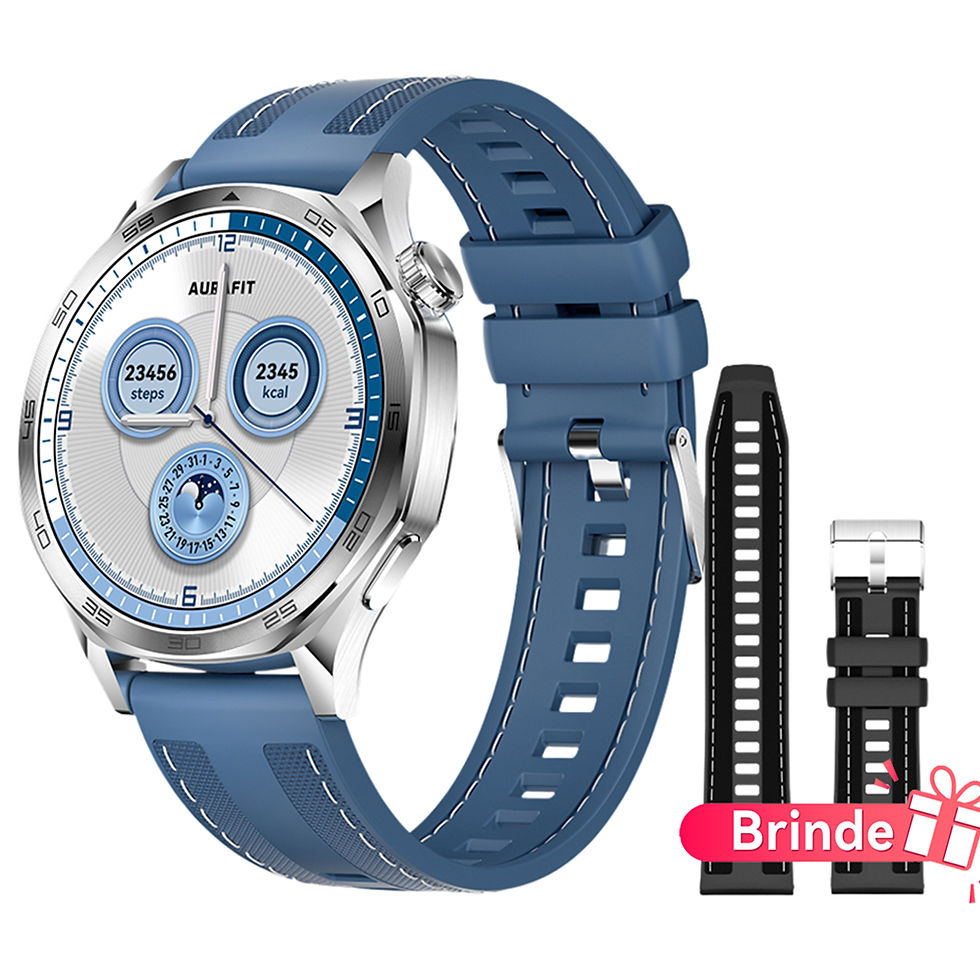 Miniatura: AURAFIT AM29: 1,43 "Smartwatch AMOLED com Carregamento Sem Fio, mais de 100 Modo