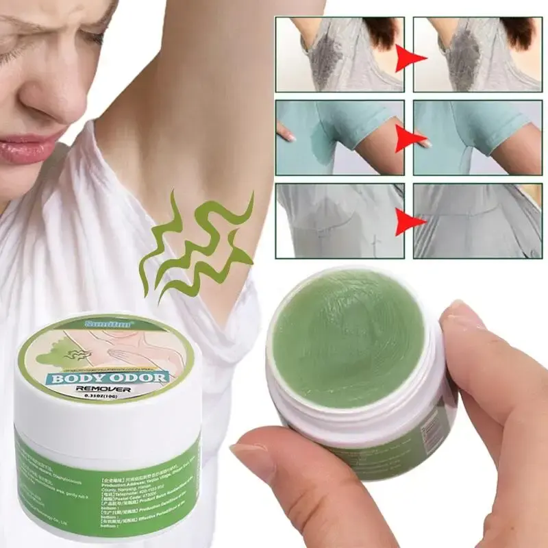 Body Odor Remove Cream Underarm Bad Smell Sweating Removal Armpit Refreshing