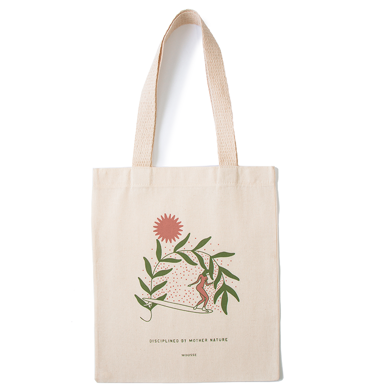 tote bag, ecobag moosse com estampa estilo surf