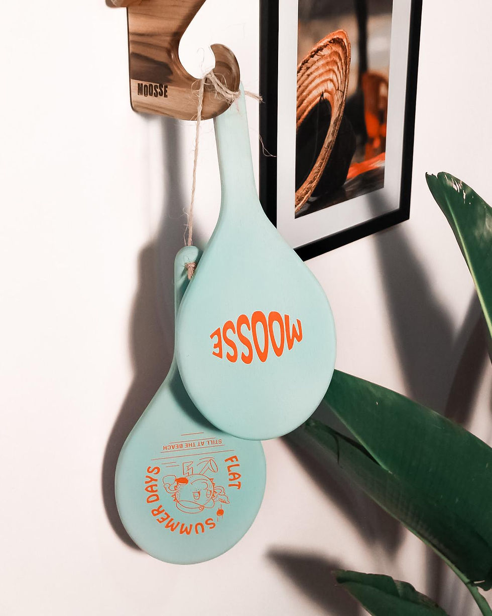 raquete de frescobol estilo praia