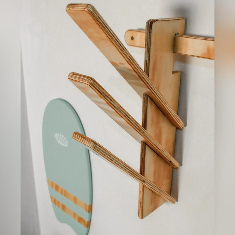 Miniatura: rack de parede para prancha de surf