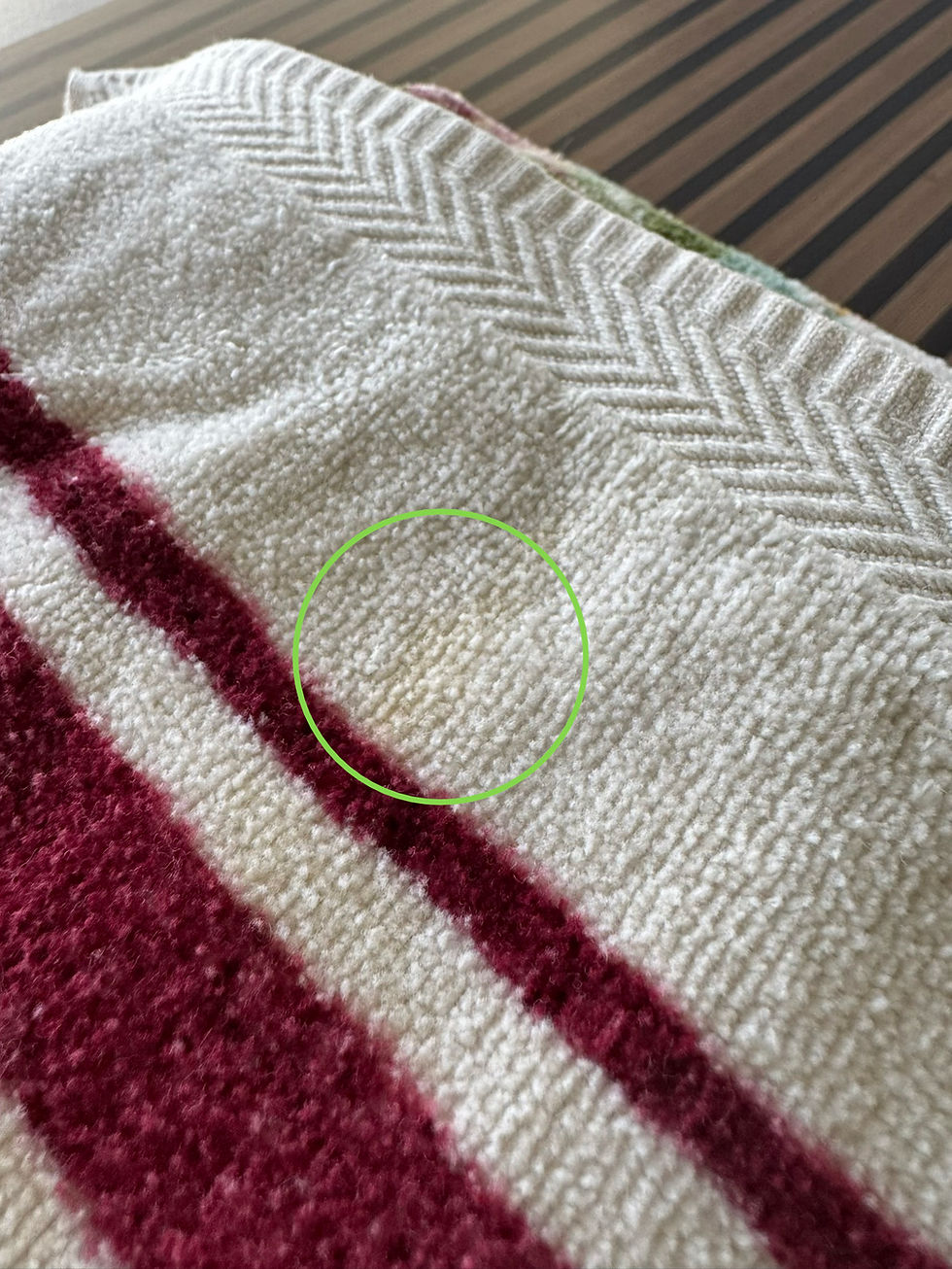 Thumbnail: Pair of 80s bath towels