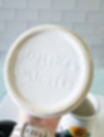 Thumbnail: Pair of Tabletops Unlimited sunflower canisters