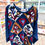 Thumbnail: Vintage sweater with hearts and flowers