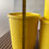 Thumbnail: Set of three vintage yellow Tupperware canisters 
