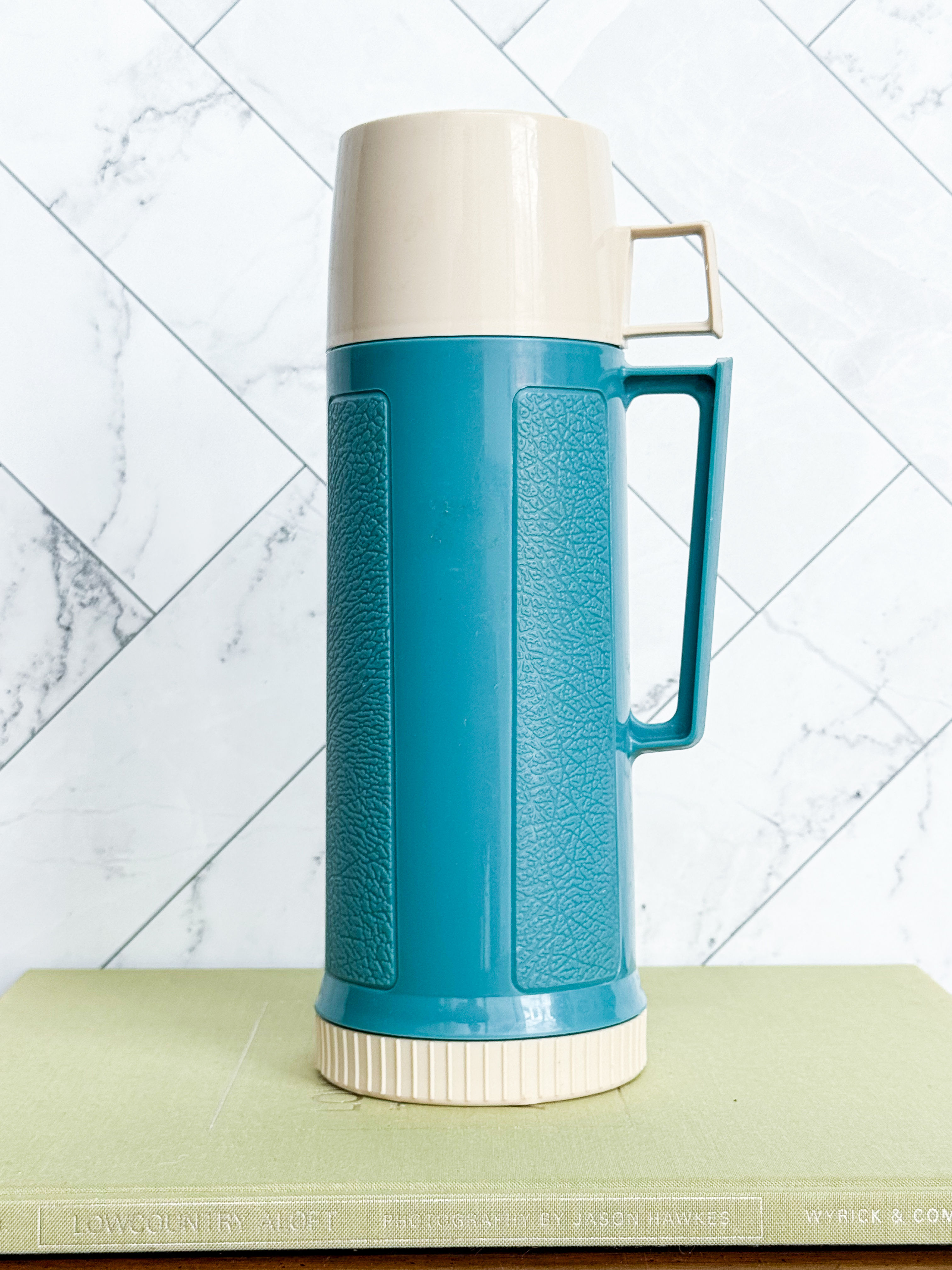 Teal thermos