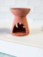 Thumbnail: Terracotta celestial wax warmer