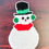 Thumbnail: Completed plastic canvas snowman