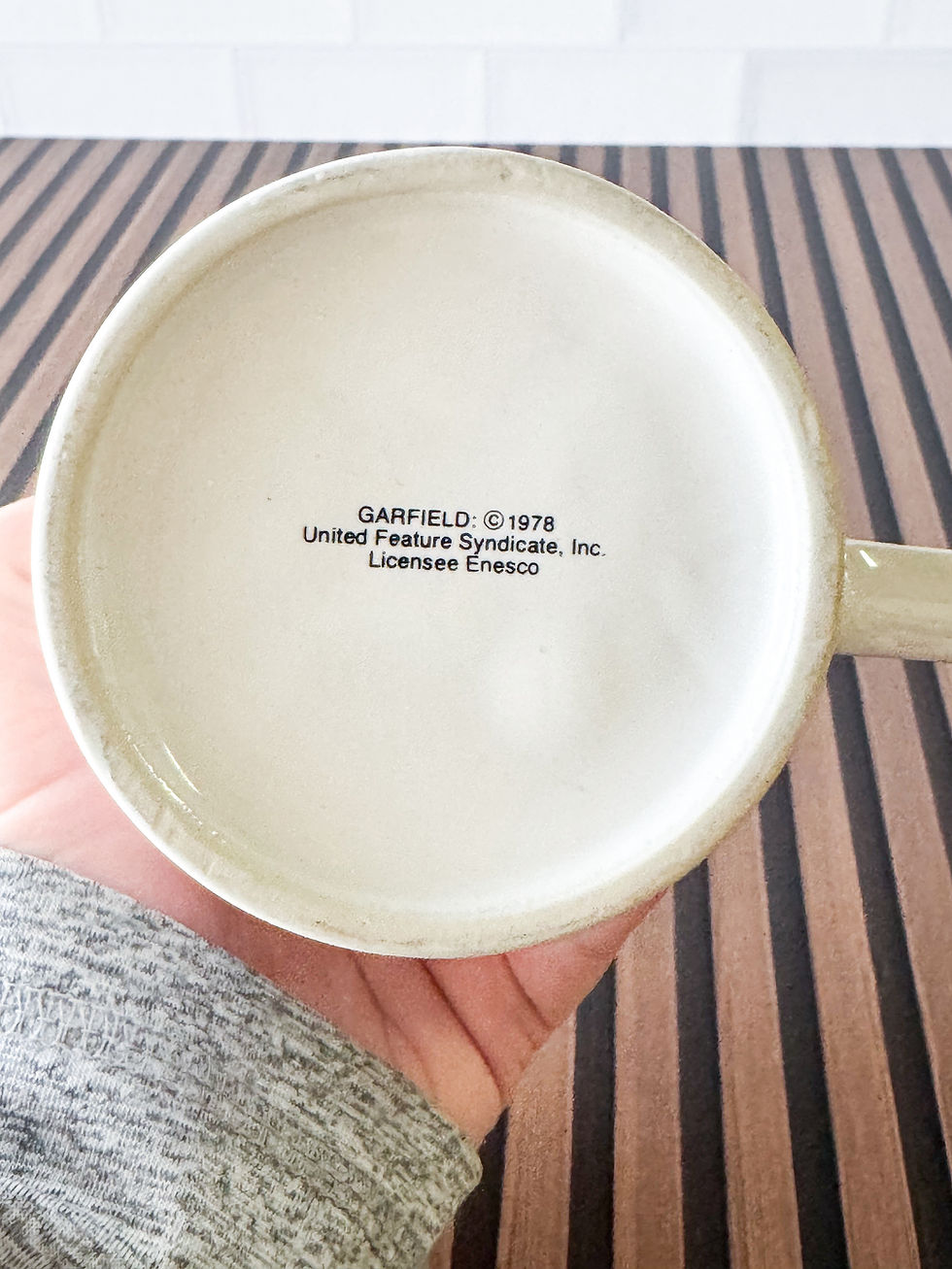 Thumbnail: 1978 Garfield mug 