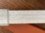 Ruler W/Leather Case