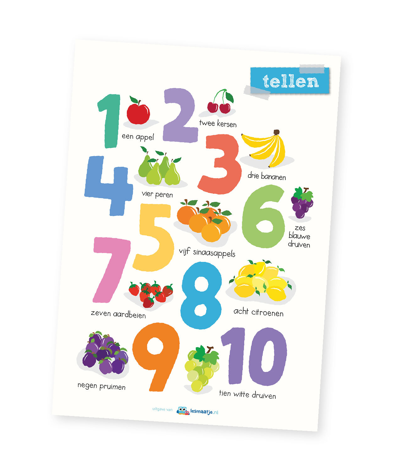 Educatieve Poster | Tellen