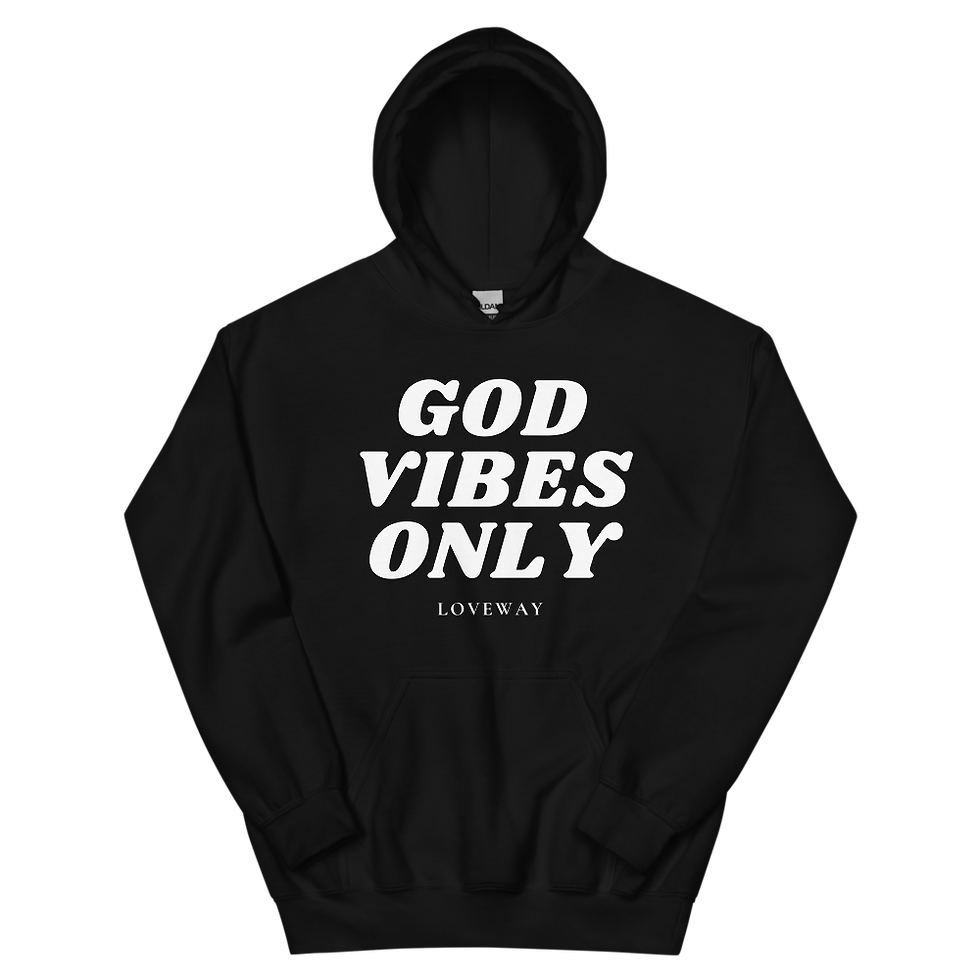 GOD VIBES ONLY Casual Hoodie