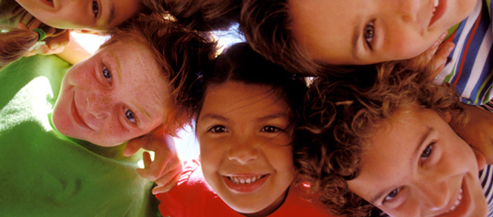 Happy Kids Huddle