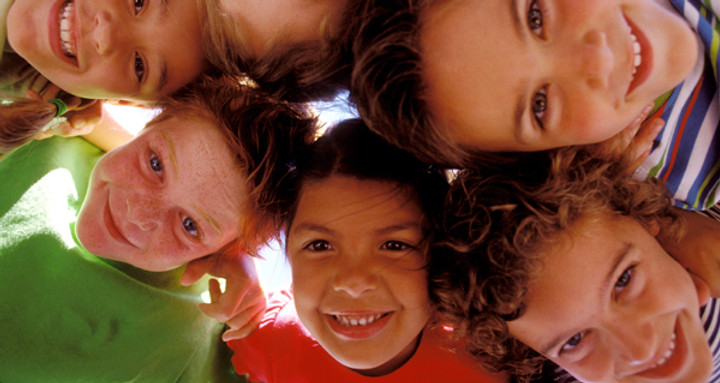 Happy Kids Huddle