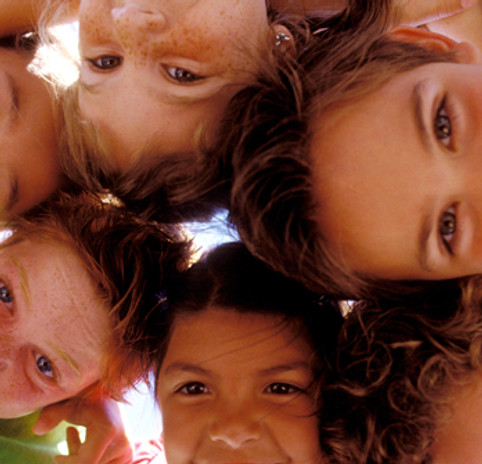 Happy Kids Huddle