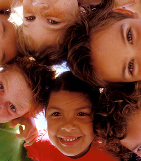 Happy Kids Huddle