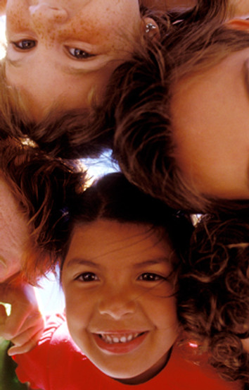 Happy Kids Huddle