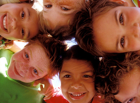 Happy Kids Huddle