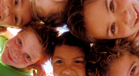 Happy Kids Huddle