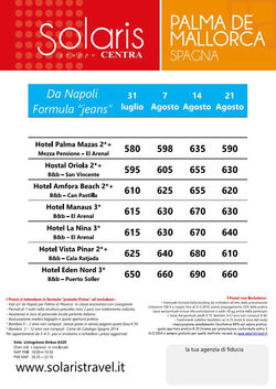 Palma formula giovani da Napoli 2014