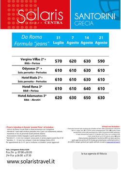 Santorini jeans da Roma  2014