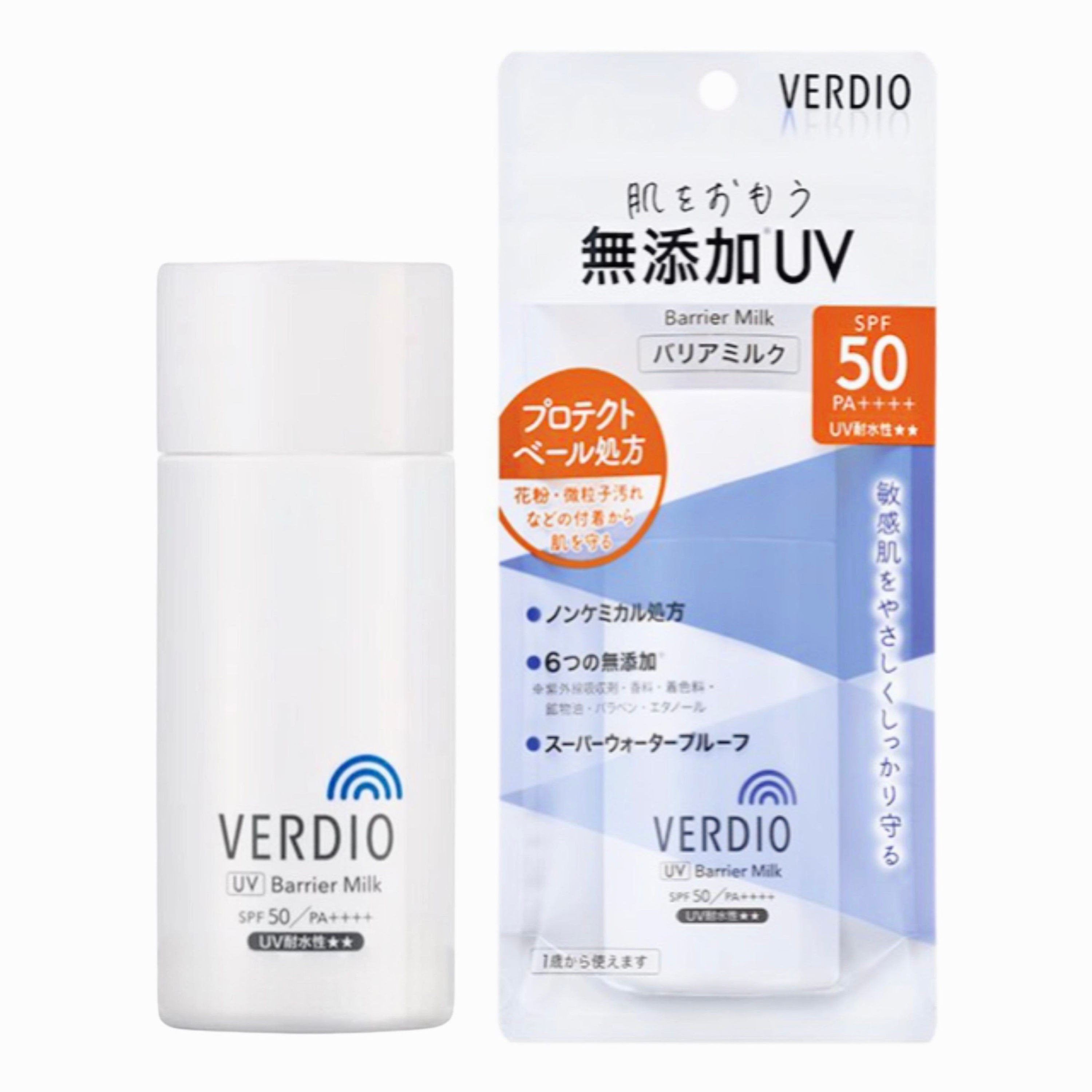 OMI Санскрін-Молочко д для чут. шкіри обличчя SPF50+ VERDIO UV Milk 80ml