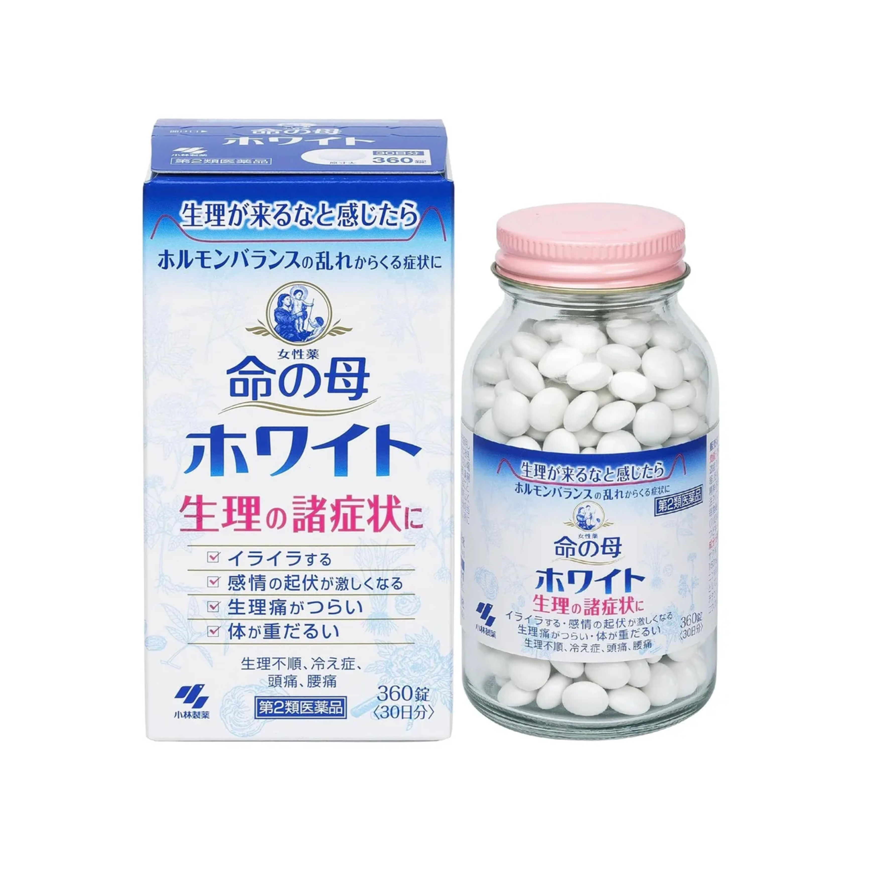 KOBAYASHI Inochi no Haha "Мати життя" синя 360 шт на 30 днів