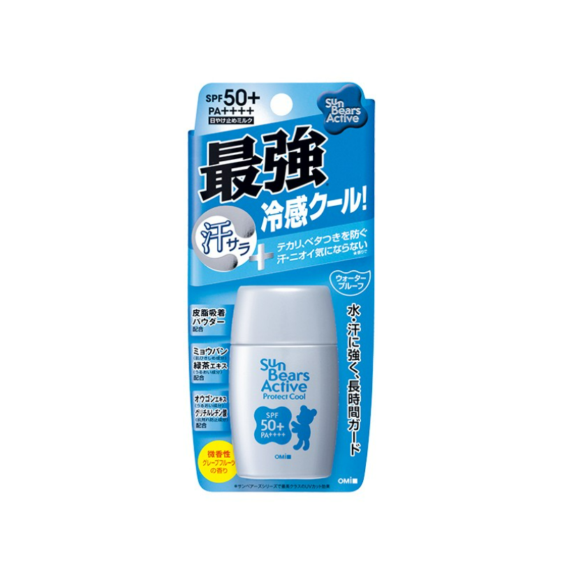 Прев'ю: OMI Санскрін-Молочко з охл. ефектом MENTURM SUN BEARS ACTIVE COOL  SPF50+ 30ml