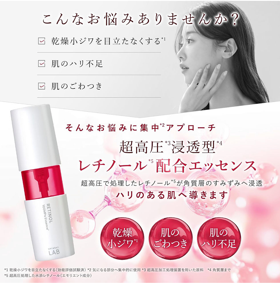 Прев'ю: Unlabel LAB Сироватка з РЕТИНОЛОМ Retinol 100 MPa Essence 50 ml