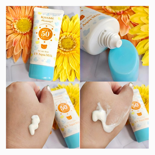 ISEHAN Санскрін-Молочко Маммі Mommy UV Aqua Milk SPF50+ | Japan beauty