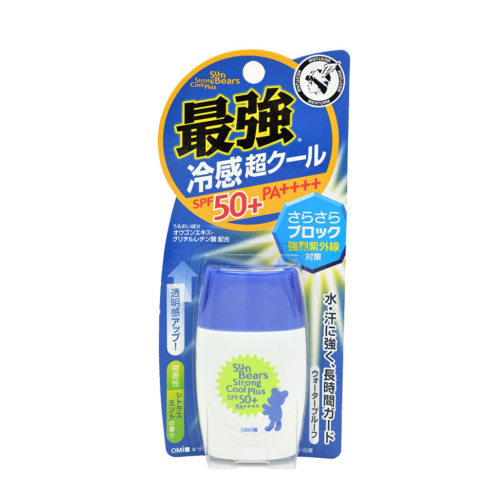 Санскрін-Молочко з охолодженням. еф. MENTURM SUN BEARS STRONG COOL PLUS N SPF50