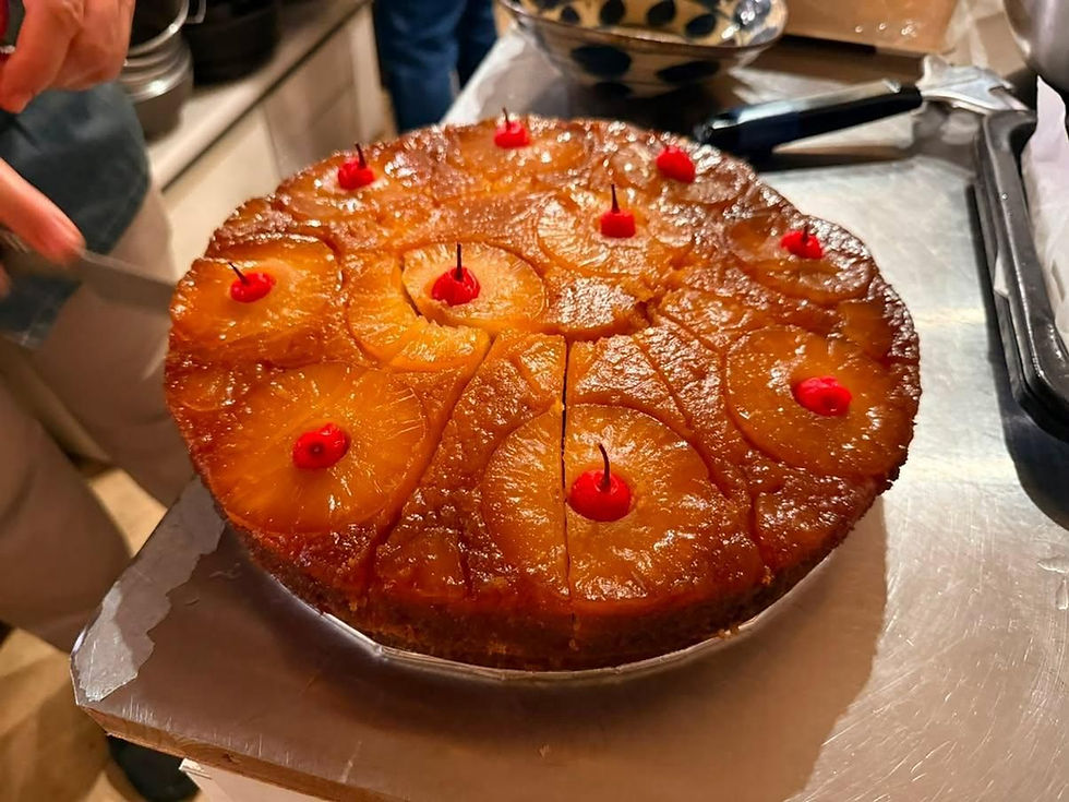 ベネズエラ風パイナップルケーキ Torta de piña venezolana