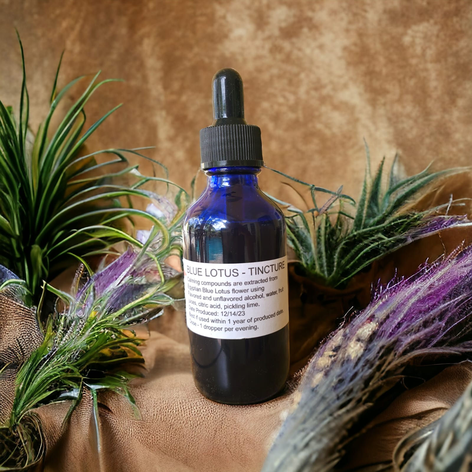 Blue Lotus Tincture - 2 oz Bottle