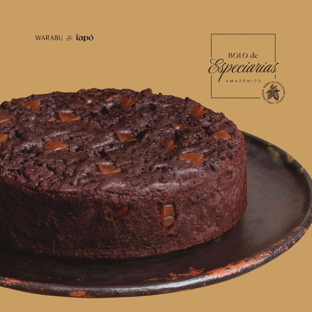 BOLO AMAZÔNICO DE ESPECIARIAS
