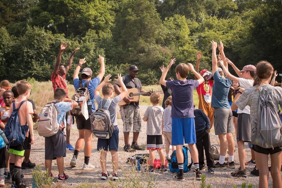 Day Camp kids in Tennessee