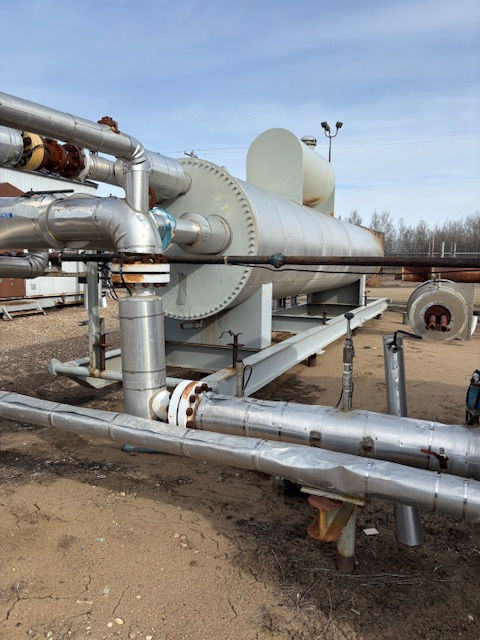 3 M BTU/hr line heater