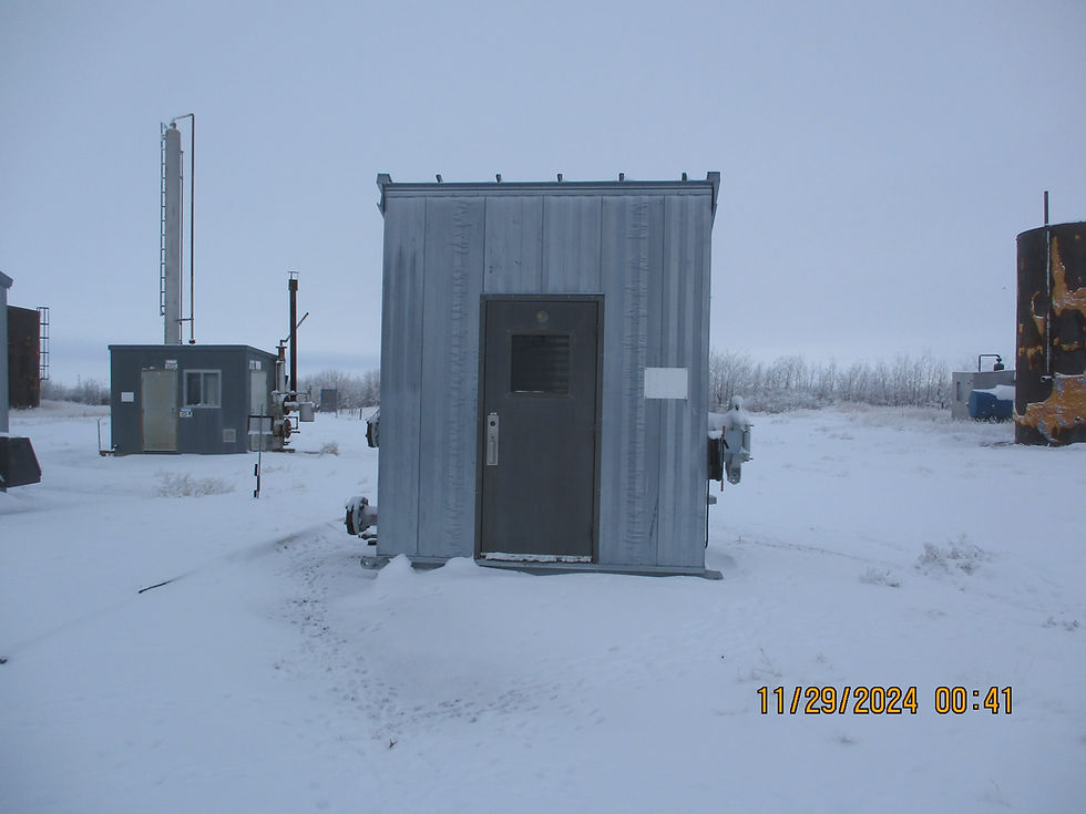 Thumbnail: 6' x 9' Skidded & housed Gas Filter Skid Package c/w 16" x 10' horizontal 300 a