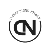 Black and White Circle Typographic Logo_