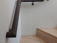 Staircase Hand Rail Wrapping