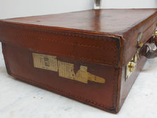Suitcase restoration and preservation